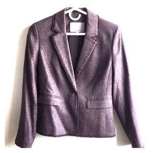 Purple blazer